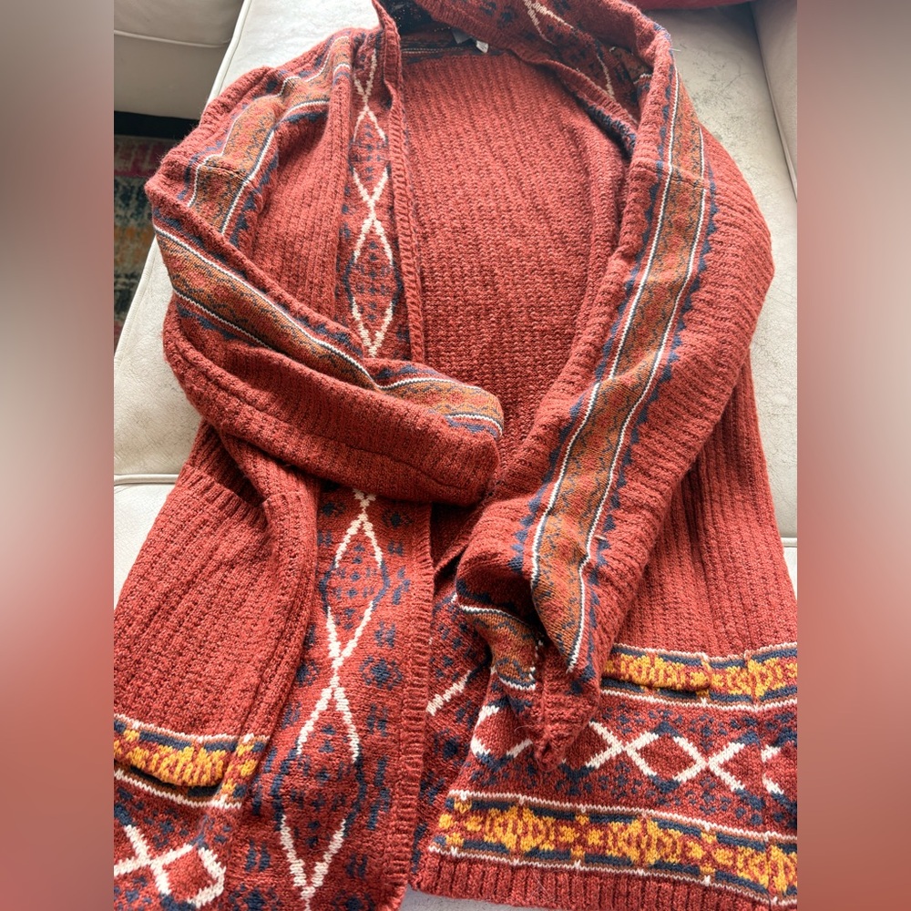 Lucky Brand Aztec Cardigan